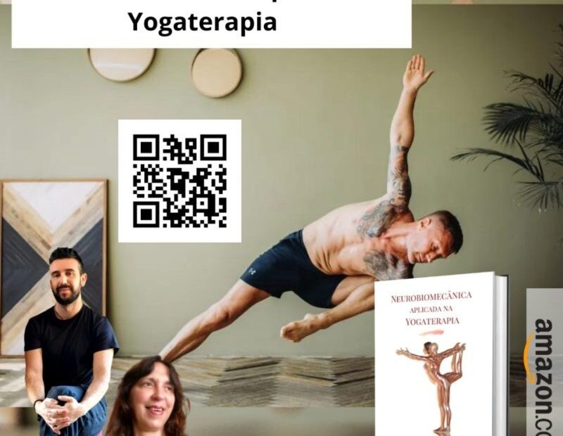Uno de mis libros de Yogaterapia traducido Portugués